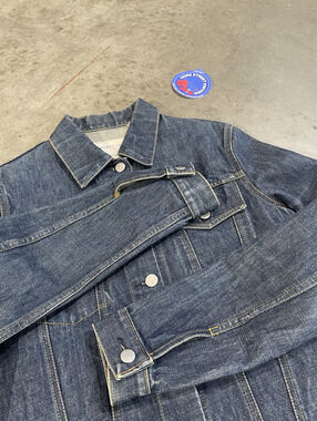 Vintage 90s Archive Helmut Lang Denim Trucker Jacket 18X22